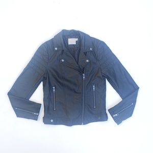 Asos Faux Leather Moto Biker Jacket